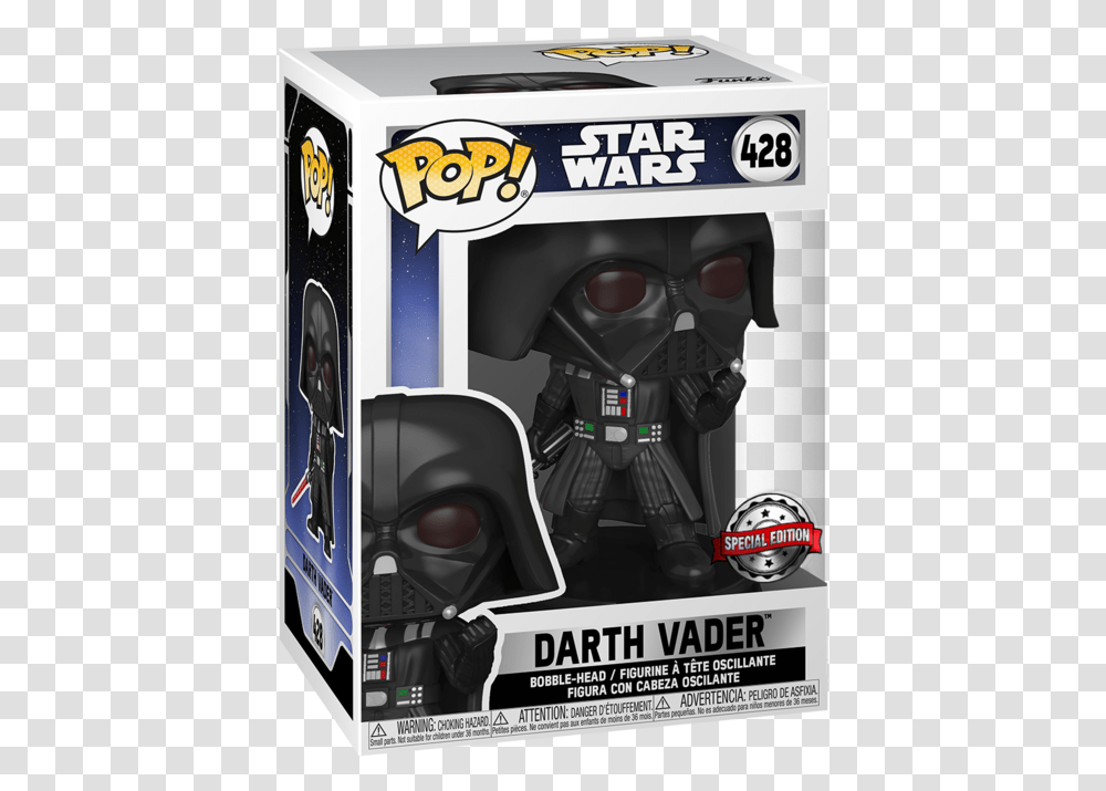 Darth Vader Force Stance Star Wars Pop Vinyl, Helmet, Clothing, Apparel, Poster Transparent Png