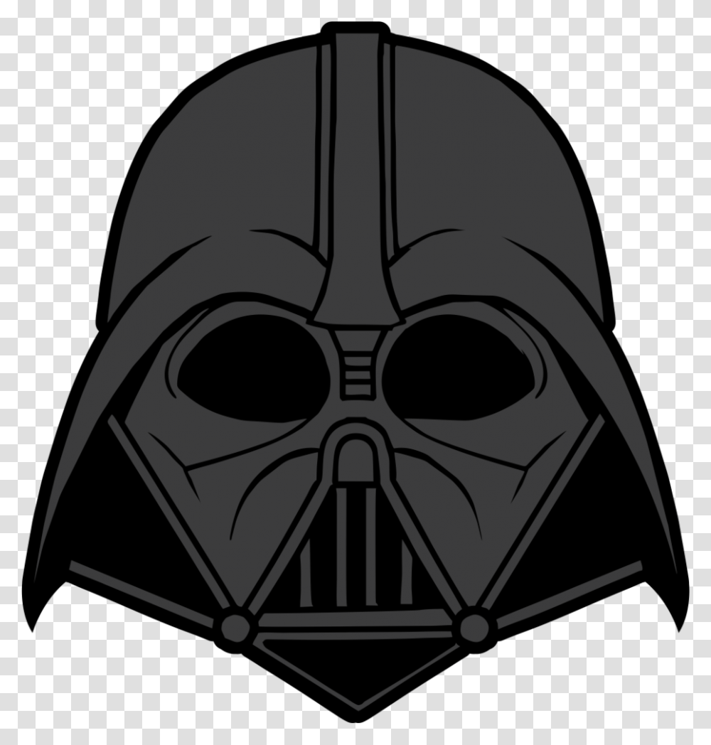 Darth Vader Head Clipart, Mask, Helmet, Apparel Transparent Png