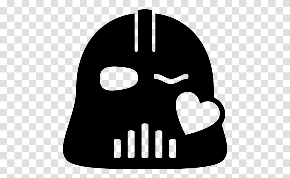 Darth Vader Helmet Clipart, Gray, World Of Warcraft Transparent Png