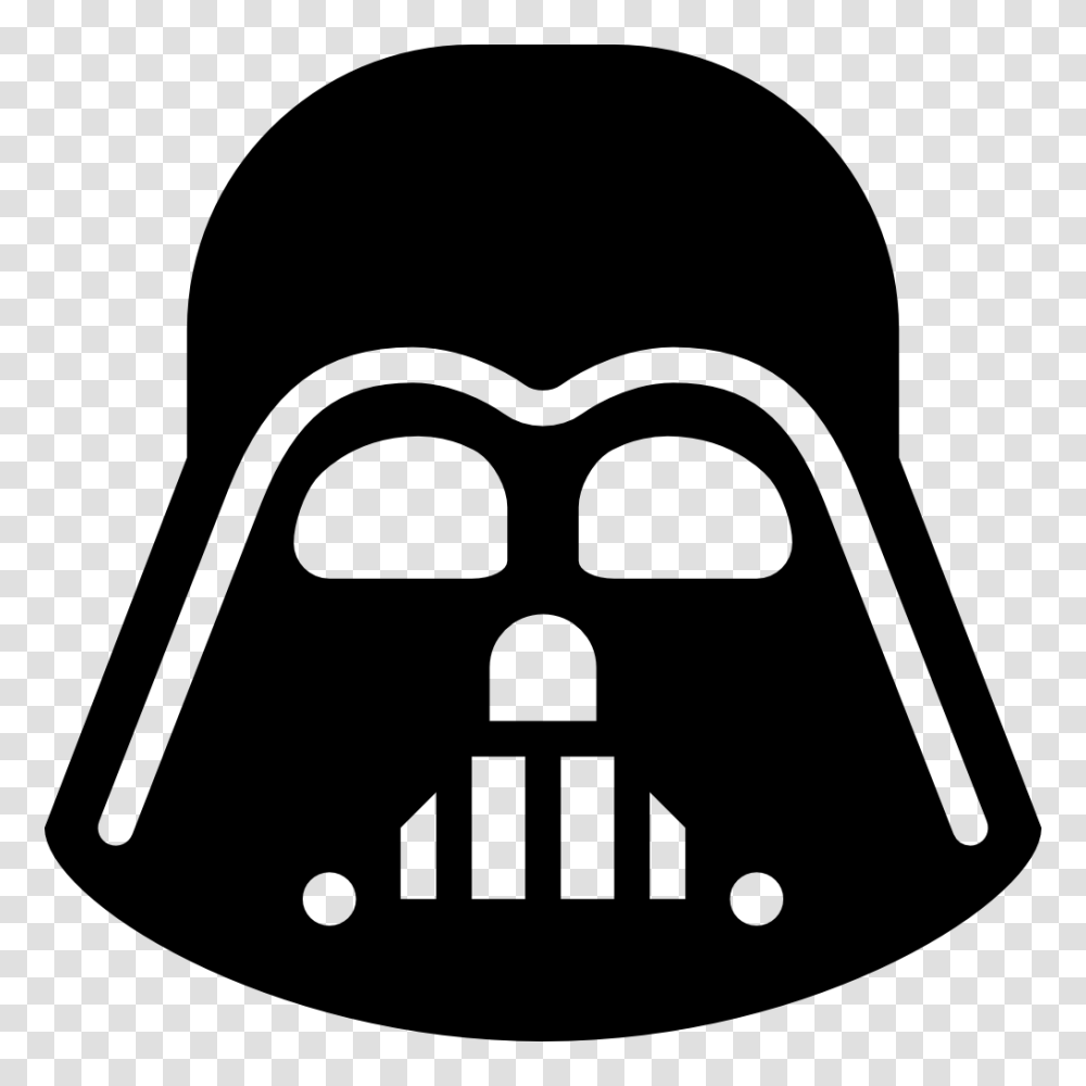 Darth Vader Icon Free Star Wars Iconset Sensible World, Stencil, Baseball Cap, Hat Transparent Png