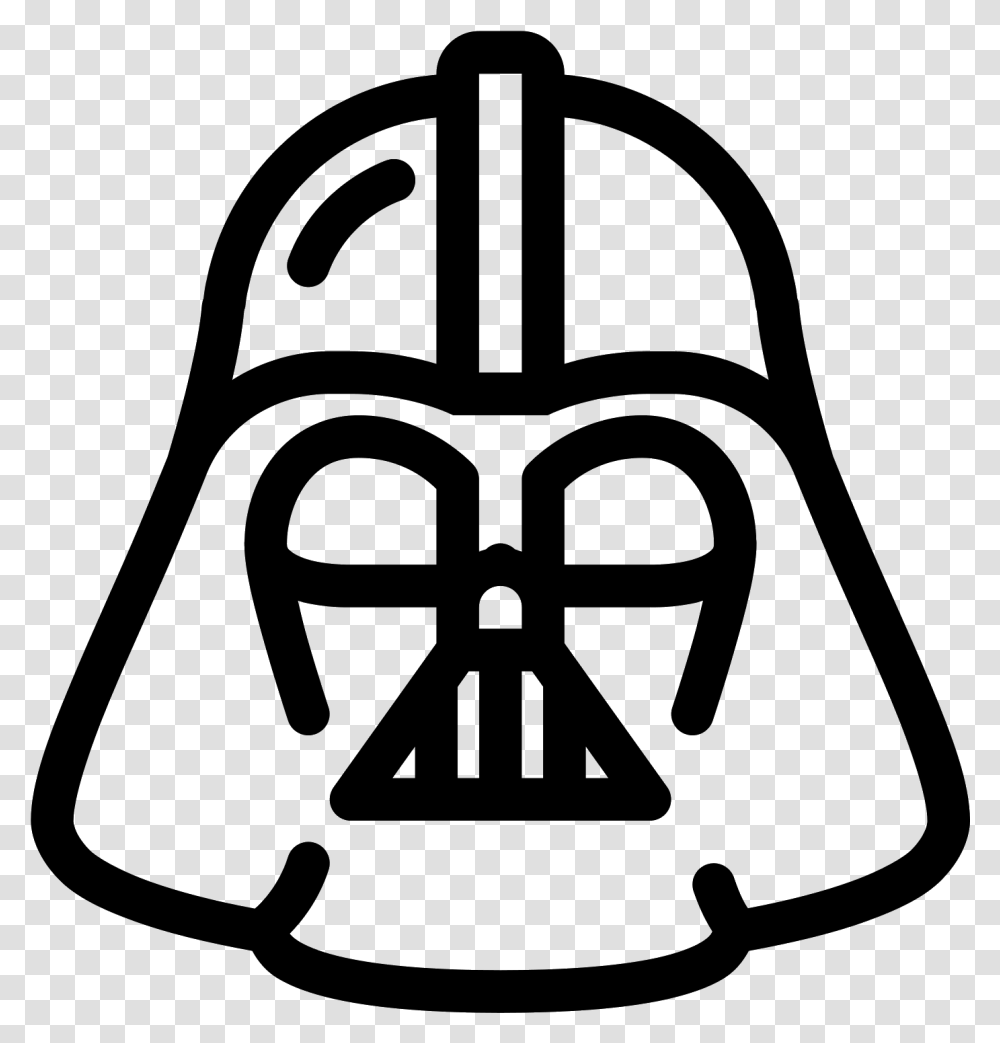 Darth Vader Icon, Gray, World Of Warcraft Transparent Png