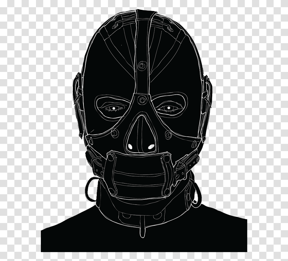 Darth Vader Illustration, Mask, Head, Backpack, Bag Transparent Png