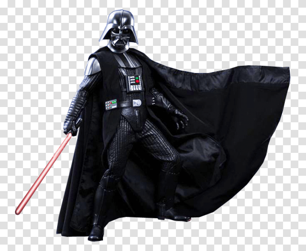 Darth Vader Image Vader On A Tater, Person, Ninja, Coat Transparent Png