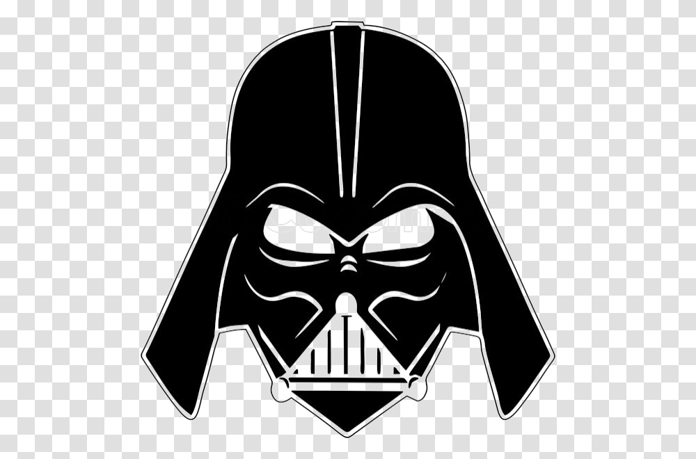 Darth Vader Mask Image Background Clipart Darth Vader, Label, Stencil, Baseball Cap Transparent Png