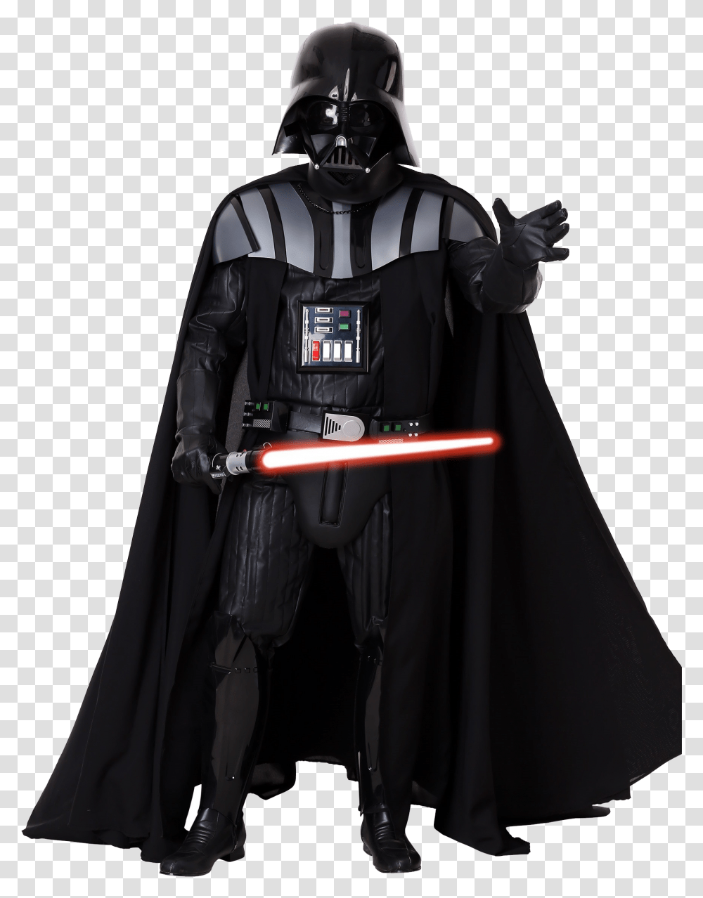 Darth Vader Photo Background Costume Men Darth Vader Halloween, Apparel, Fashion, Cloak Transparent Png