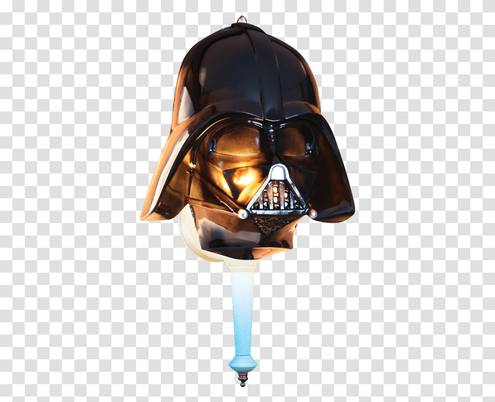 Darth Vader Porch Light Cover Lighting, Apparel, Helmet, Crash Helmet Transparent Png