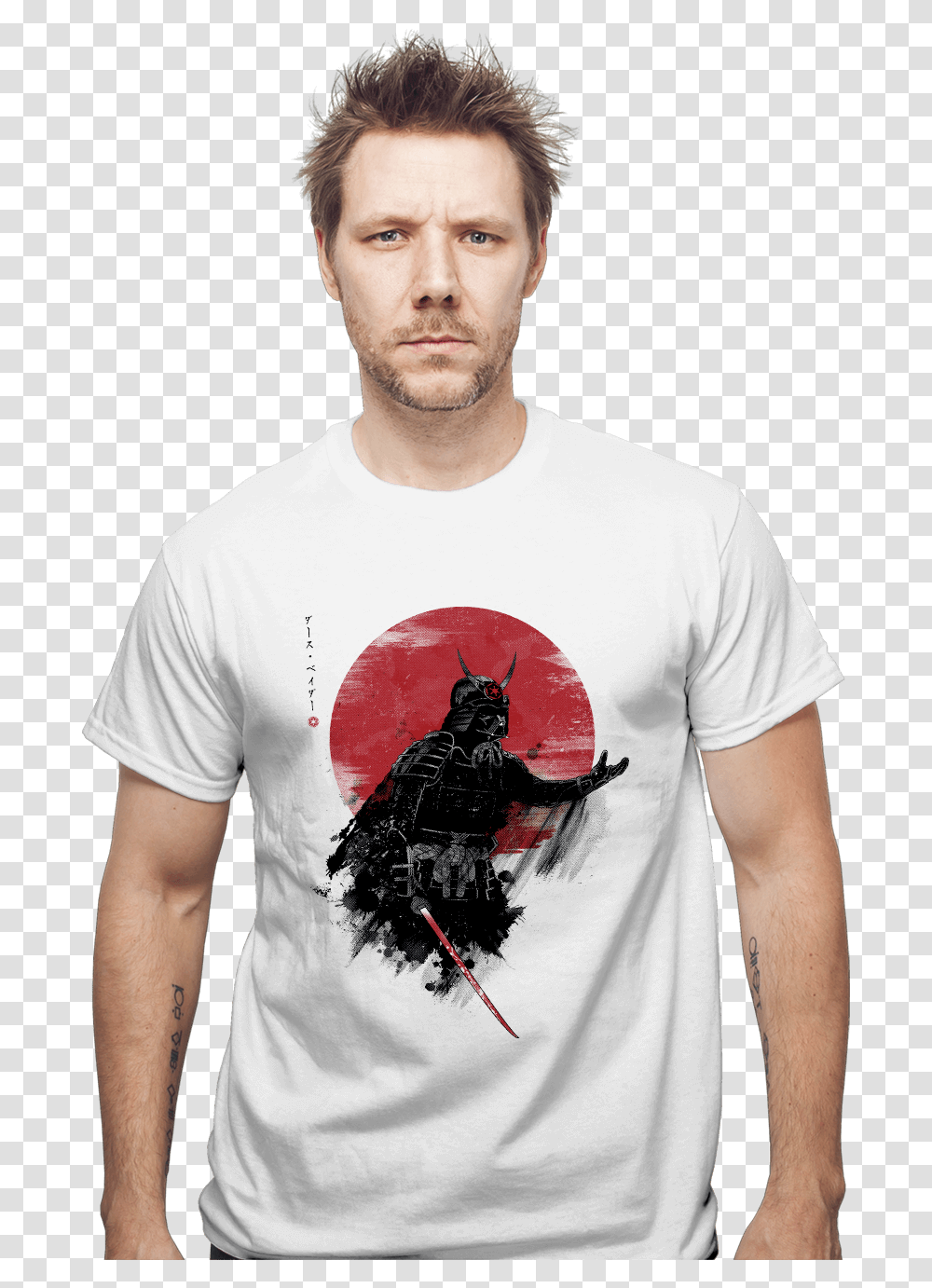 Darth Vader Samurai Shirt, Apparel, Person, Human Transparent Png