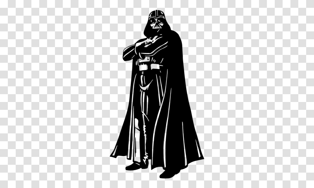 Darth Vader Silhouette Darth Vader Clipart, Gray, World Of Warcraft Transparent Png