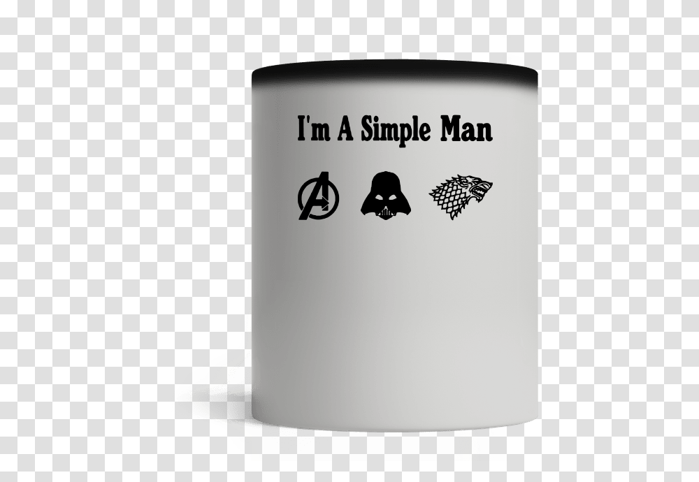 Darth Vader Silhouette Lampshade, Coffee Cup Transparent Png