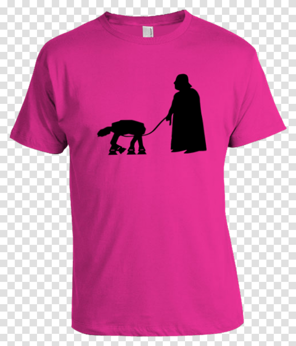 Darth Vader Silhouette Walker And Darth Vader, Apparel, T-Shirt, Person Transparent Png