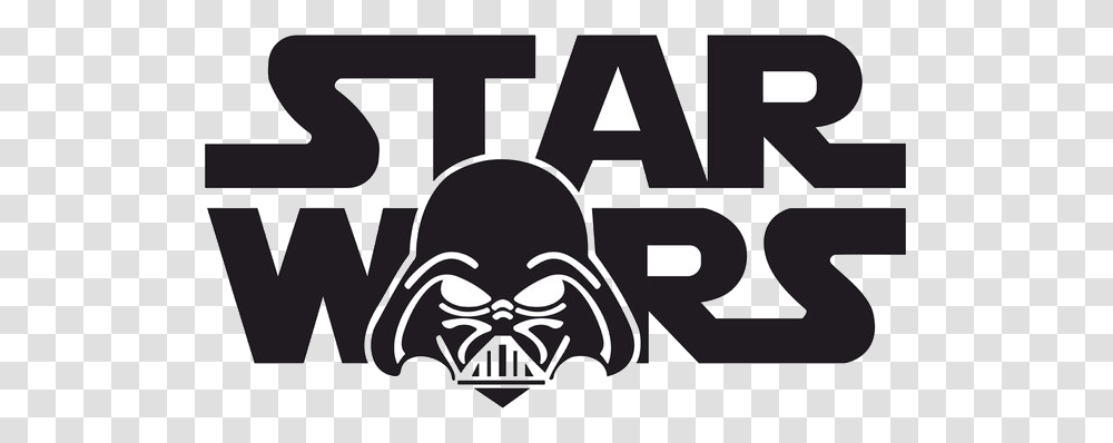 Darth Vader Star Wars Graphics Design Dxf Eps Cdr Ai Star Wars Designs, Stencil, Logo, Trademark Transparent Png