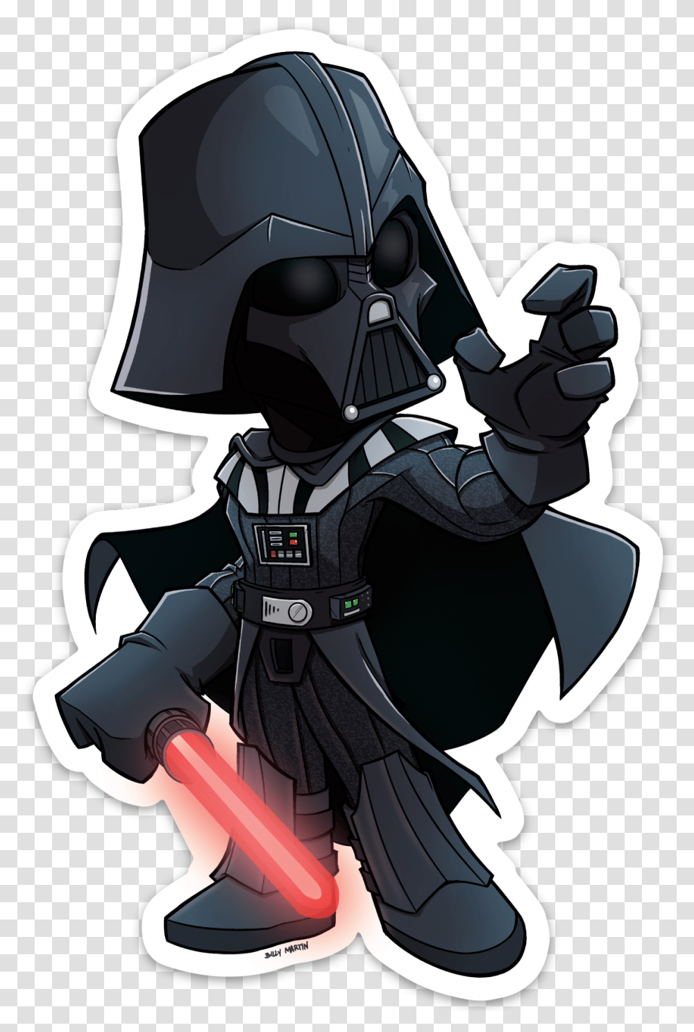 Darth Vader Sticker Darth Vader, Helmet, Clothing, Apparel, Knight Transparent Png