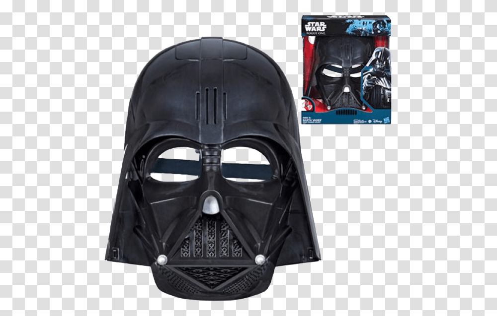 Darth Vader Voice Changer Helmet Main Darth Vader Mask Hasbro, Apparel Transparent Png