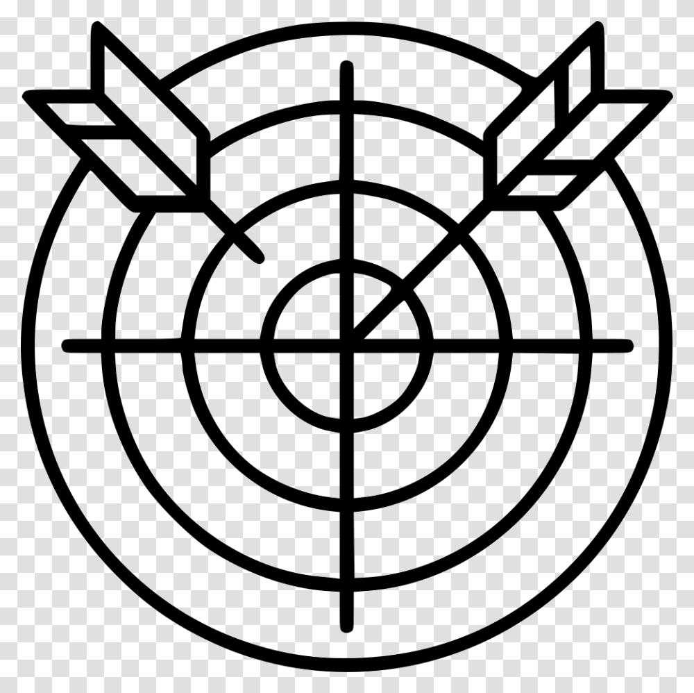 Darts Target Symbol, Shooting Range, Spiral Transparent Png