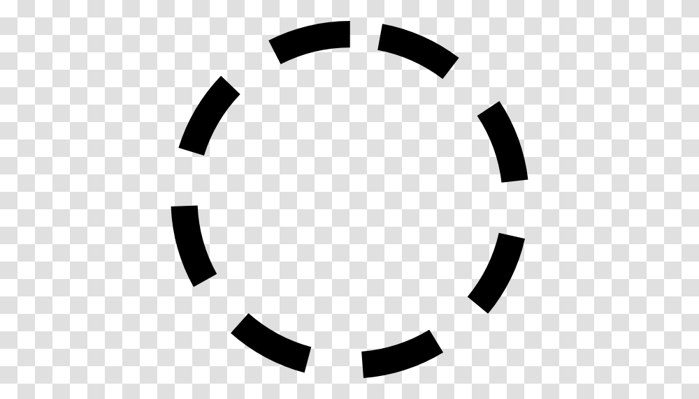 Dashed Circle, Axe, Tool, Stencil, Machine Transparent Png
