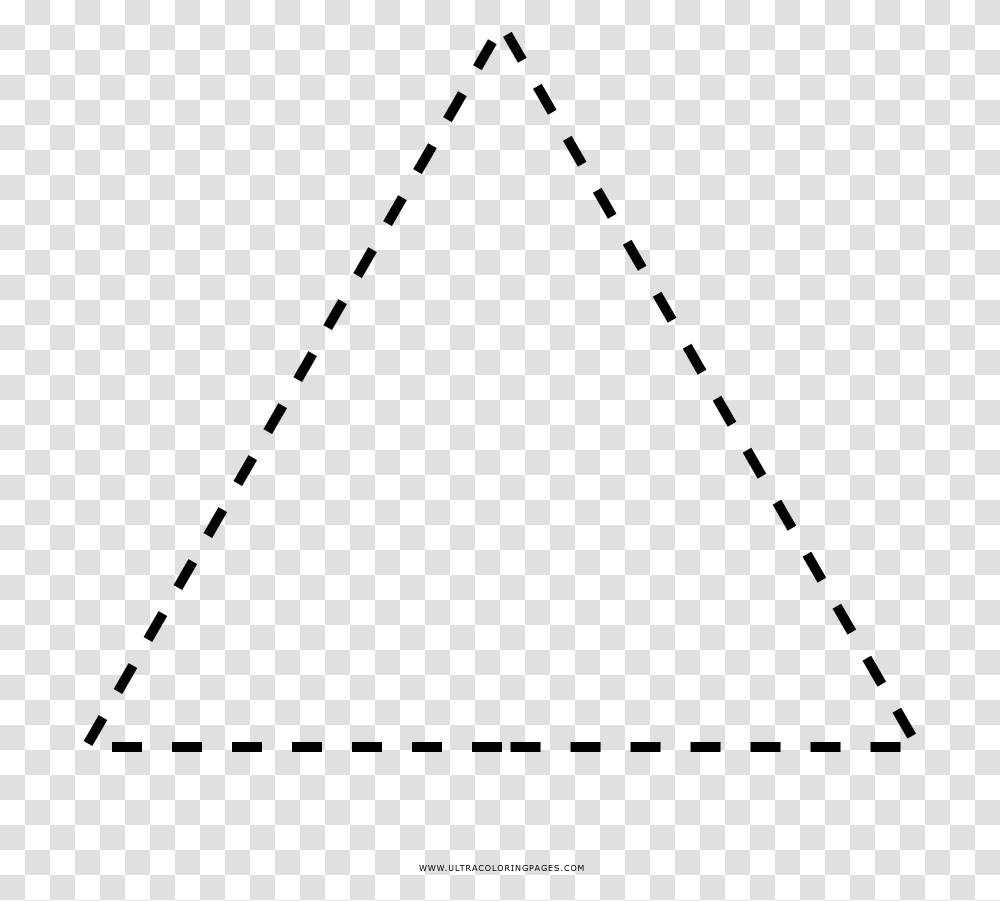 Dashed Triangle Coloring, Gray, World Of Warcraft Transparent Png