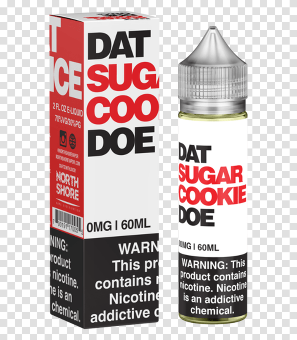 Dat Sugar Cookie Doe E Liquid Sugar Cookie Doe Vape Juice, Bottle, Cosmetics, Flyer, Poster Transparent Png