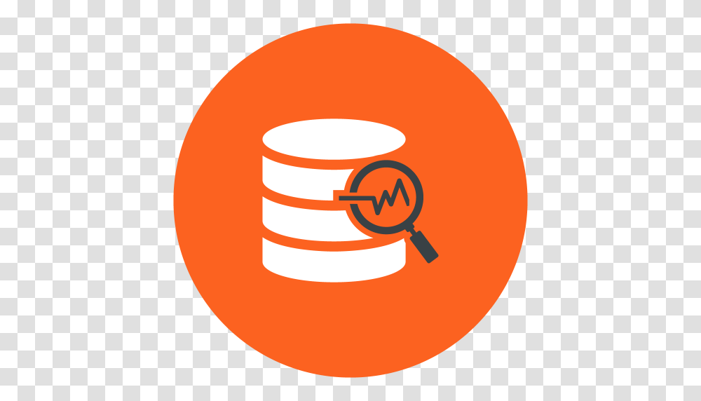 Data Analysis Database Search Icon Free Of Web Hosting, Coffee Cup, Beverage, Drink, Espresso Transparent Png