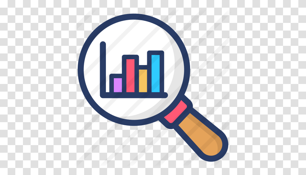 Data Analytics Flat Analytics Data Icon, Magnifying, Road Sign, Symbol Transparent Png