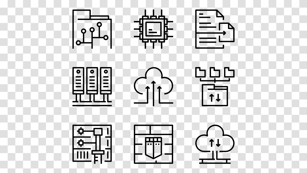 Data And Network Vector Computer Icon, Gray, World Of Warcraft Transparent Png