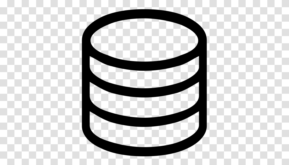 Data Base Data Storage Server Icon With And Vector Format, Gray, World Of Warcraft Transparent Png