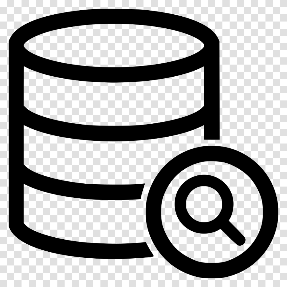 Data Base Server Baza Dannih Ikonka, Cylinder, Tape, Barrel, Camera Transparent Png
