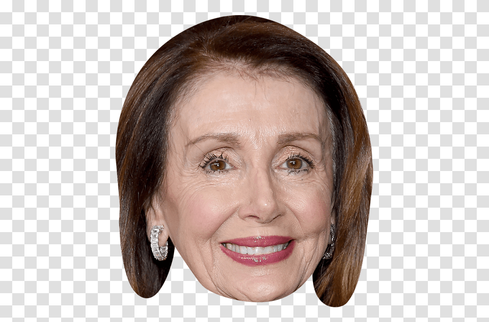 Data Captionclass Image0width 450height Nancy Pelosi Head, Face, Person, Human, Mouth Transparent Png