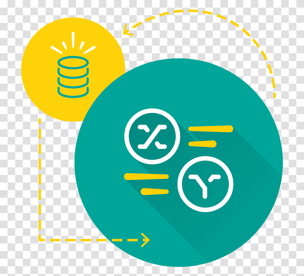 Data Cleaning Icon Icons For Database Marketing, Sphere, Ball, Light Transparent Png