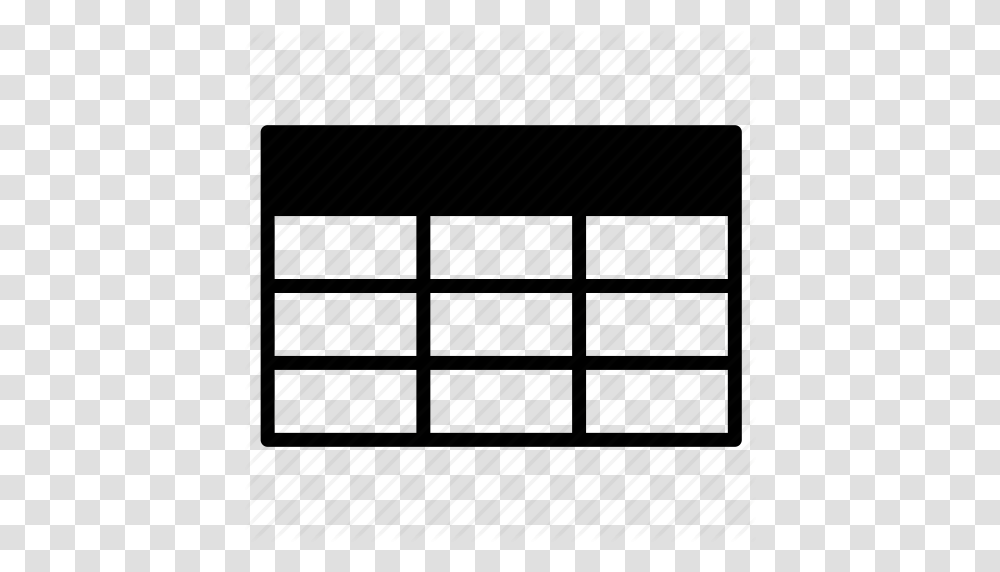 Data Data Grid Data Table Excel Grid Spreadsheet Table Icon, Furniture, Screen, Electronics Transparent Png
