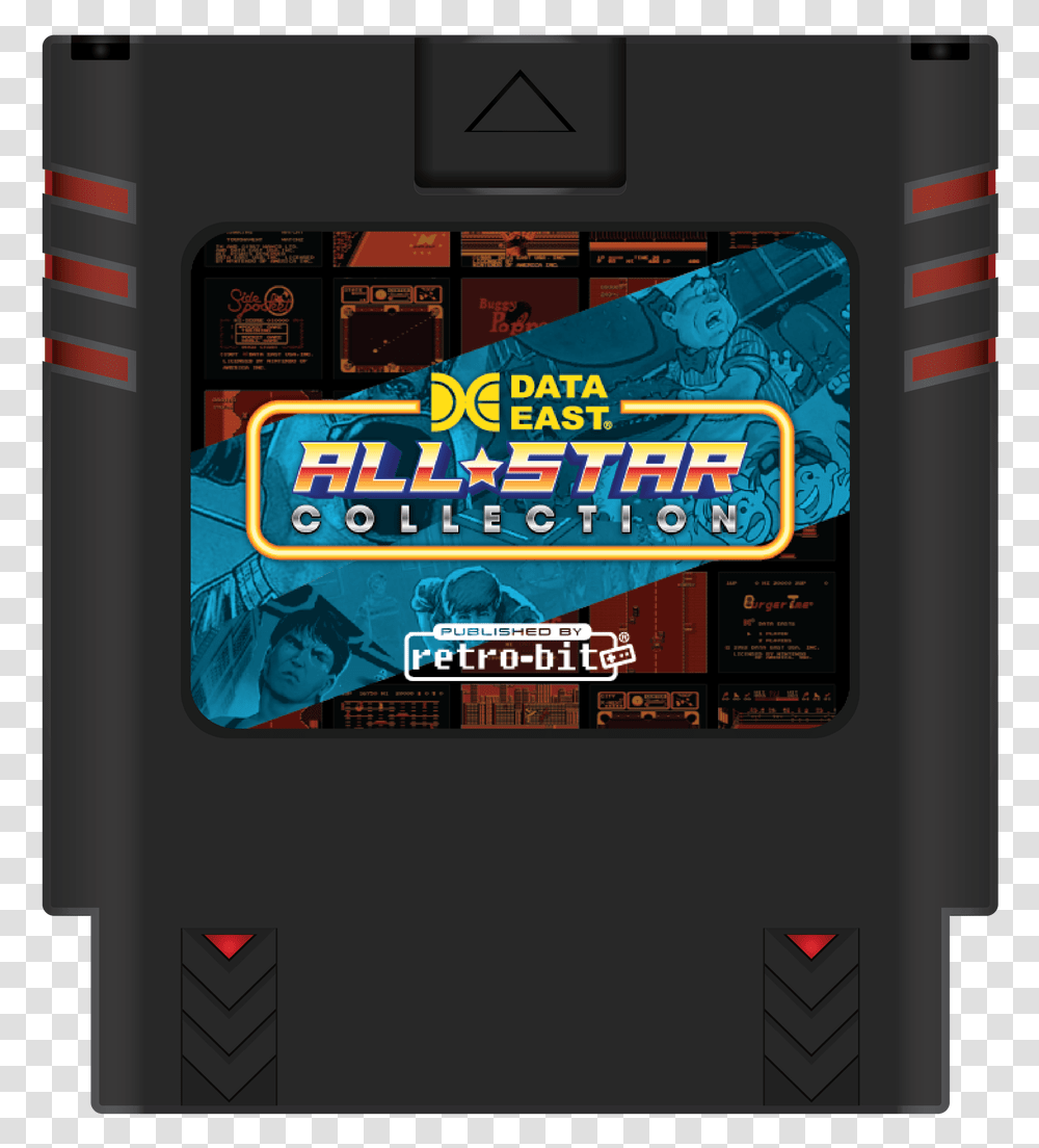 Data East All Star Collection Nintendo Nes, Pac Man, Outdoors, Scoreboard, Arcade Game Machine Transparent Png