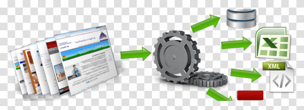 Data Extraction From Web, Wheel, Machine, Gear, Person Transparent Png
