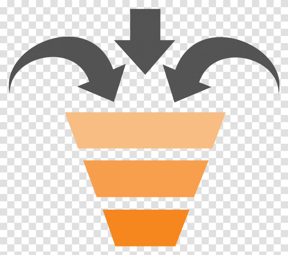 Data Funnel Icon, Light, Cone, Torch Transparent Png