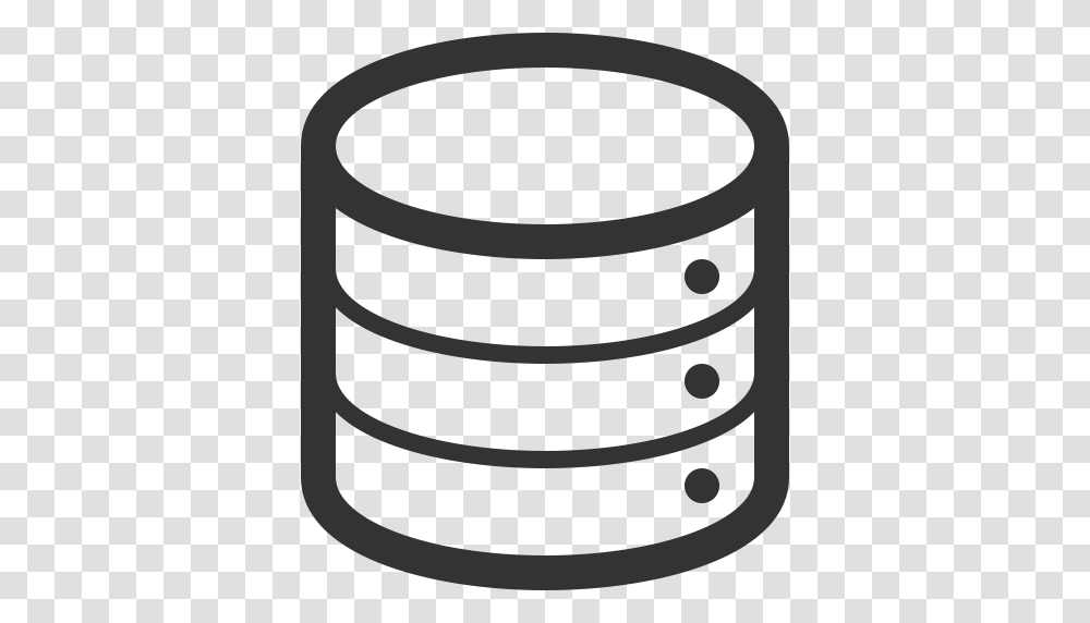 Data Icon, Barrel, Keg, Lamp, Cylinder Transparent Png