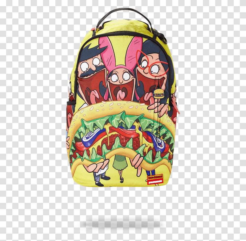 Data Image Id Productimg Product Sprayground Bob's Burgers Backpack, Advertisement, Poster, Label Transparent Png