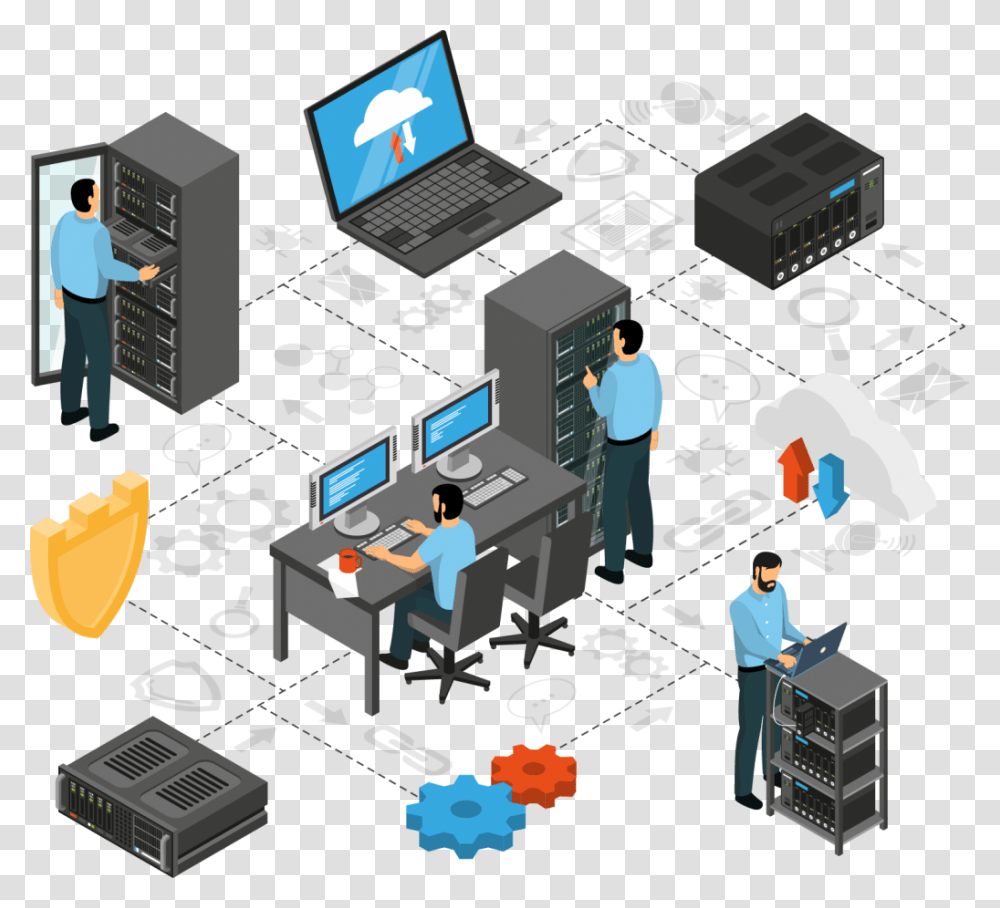 Data Network Monitoring Software, Person, Laptop, Pc, Computer Transparent Png