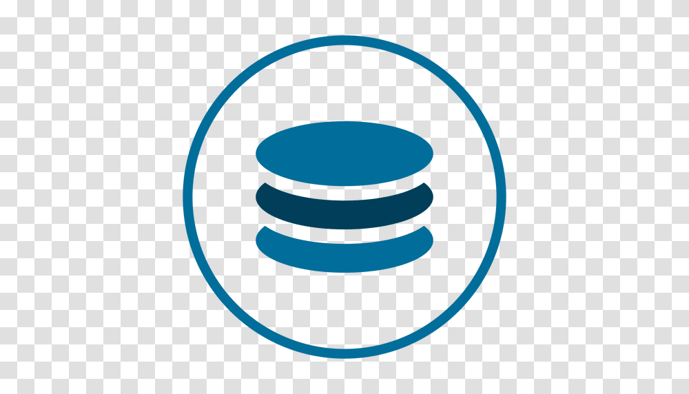 Database Circle Icon, Spiral, Coil, Rug Transparent Png