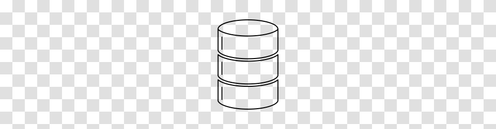 Database Icons Noun Project, Gray, World Of Warcraft Transparent Png
