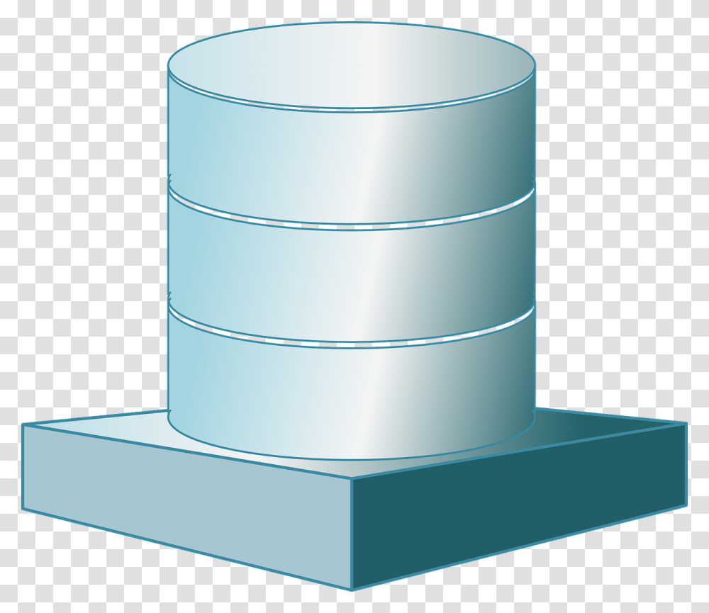 Database Store Hard Drive Pile Piling Adding Database Icon, Cylinder, Barrel, Wedding Cake, Dessert Transparent Png
