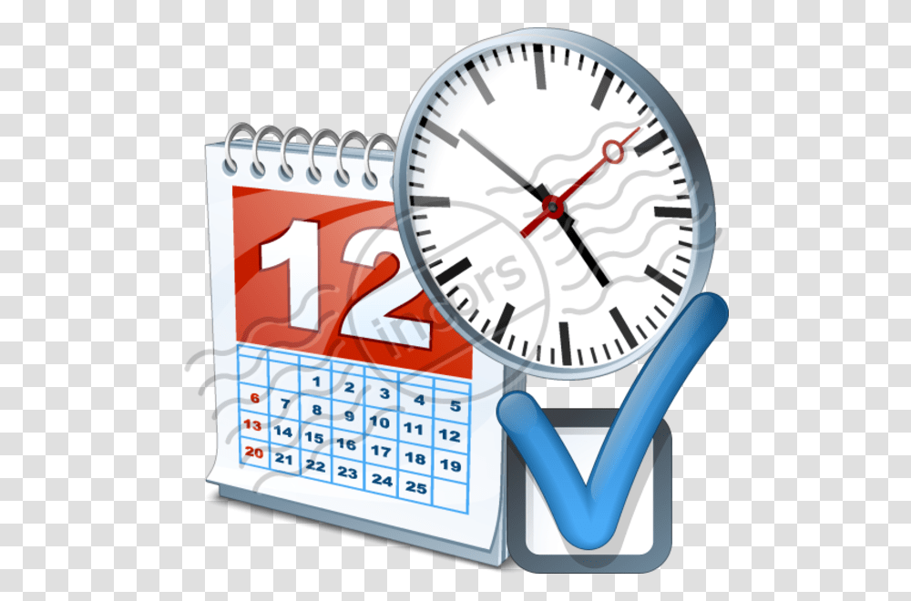 Date Time Preferences 8 Image Clock Date And Time Icon, Analog Clock, Clock Tower, Architecture Transparent Png