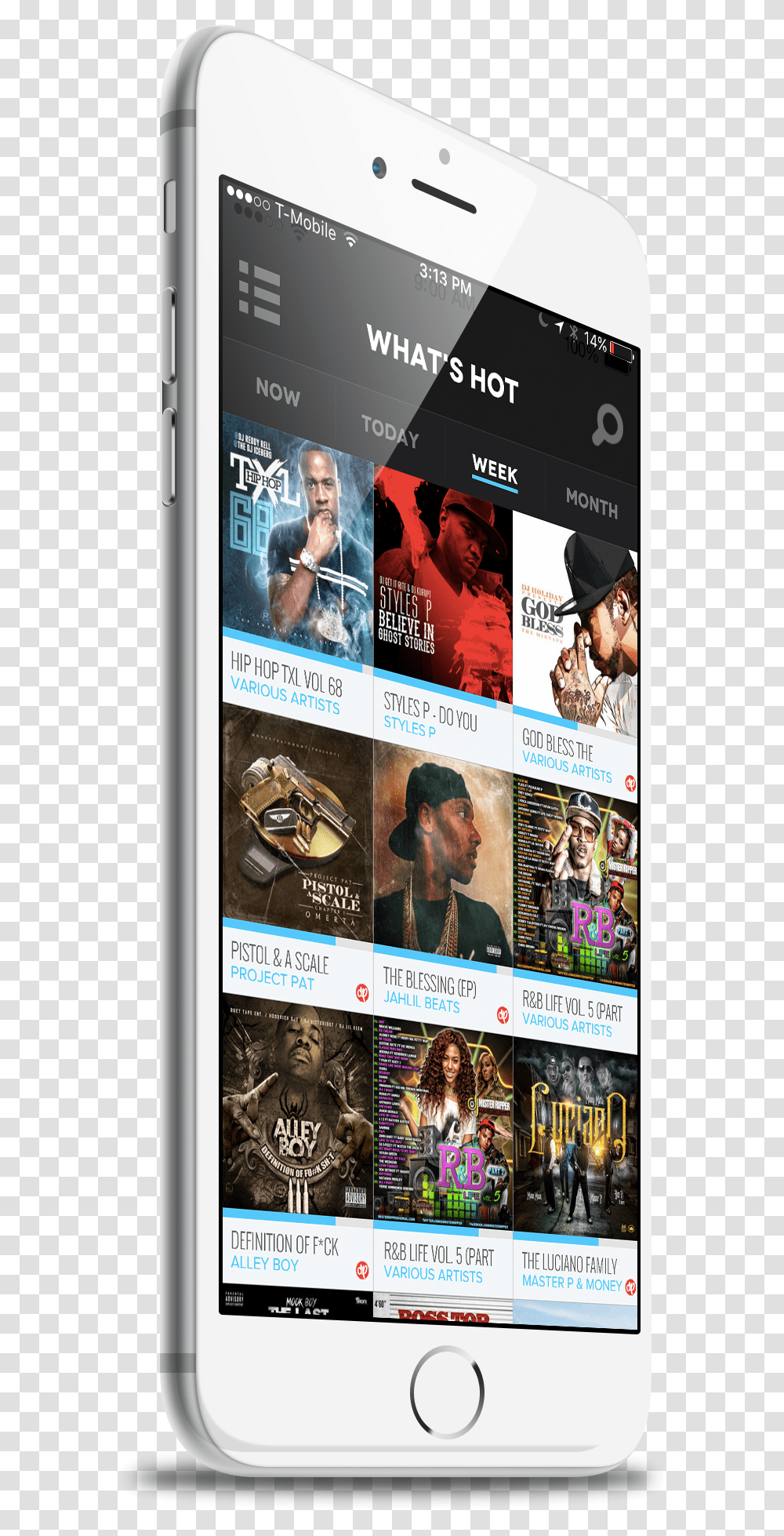 Datpiff Apps For Ios Android And Smartphone, Mobile Phone, Electronics, Cell Phone, Person Transparent Png