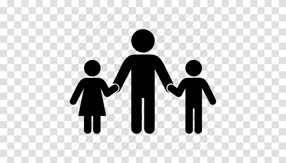 Daughter Family Father Group Human Son Icon, Hand, Holding Hands, Piano, Leisure Activities Transparent Png