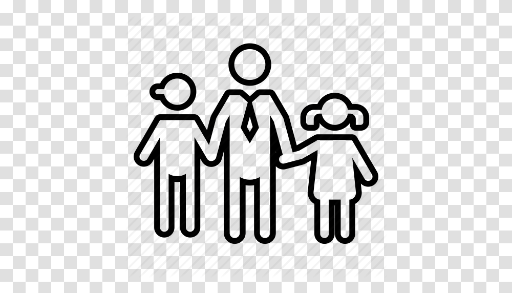 Daughter Family Father Happy Family Son Icon, Silhouette, Word Transparent Png