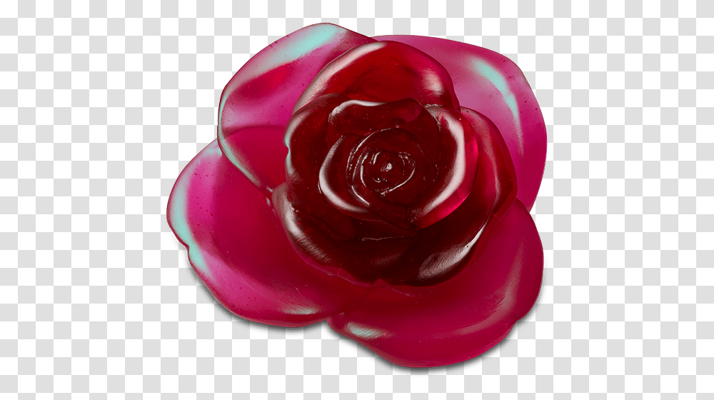 Daum Crystal Red Flower Rose Passion Daum, Plant, Sweets, Food, Petal Transparent Png