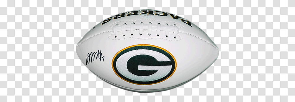 Davante Adams Green Bay Packers Logo Football Jsa Certified For American Football, Sport, Sports, Rugby Ball Transparent Png