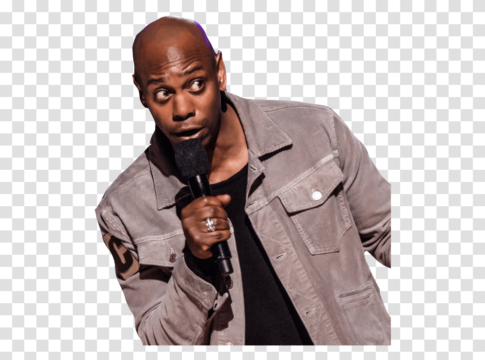 Dave Chappelle Sticks Amp Stones 2019, Microphone, Electrical Device, Person Transparent Png