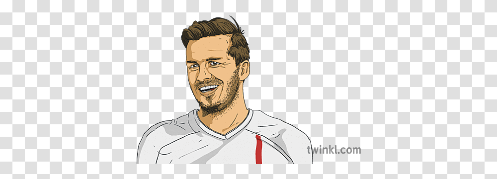 David Beckham Portrait Football Sport Soccar La Galaxy For Adult, Person, Human, Face, Clothing Transparent Png