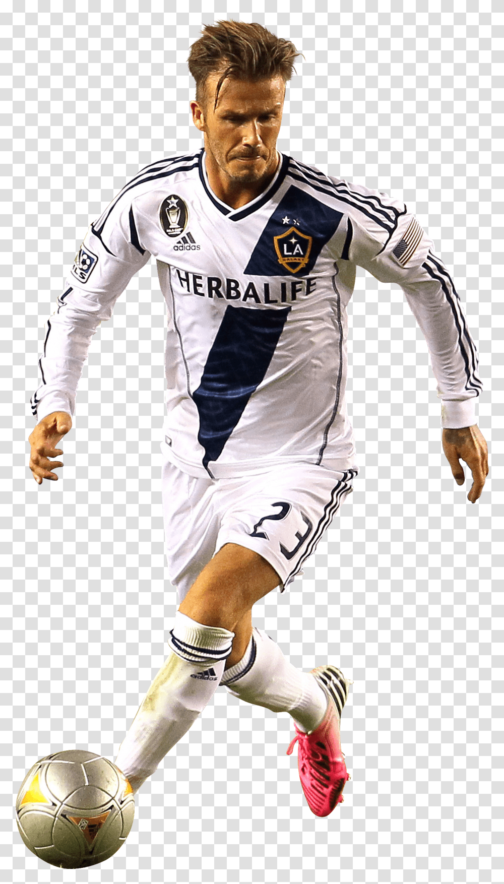 David Beckham Render David Beckham Galaxy, Soccer Ball, Team Sport, Person Transparent Png