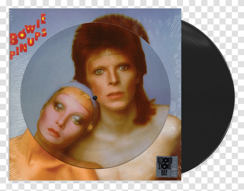 David Bowie Pin Ups Lp, Person, Human, Disk, Dvd Transparent Png