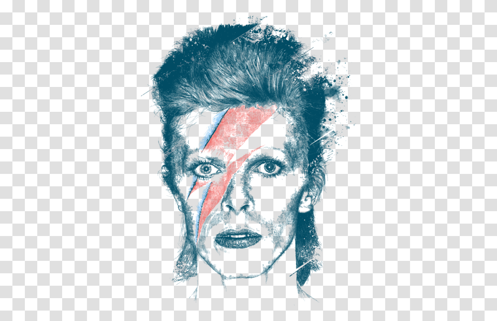 David Bowie Ziggy Stardust T Shirt, Modern Art, Poster Transparent Png