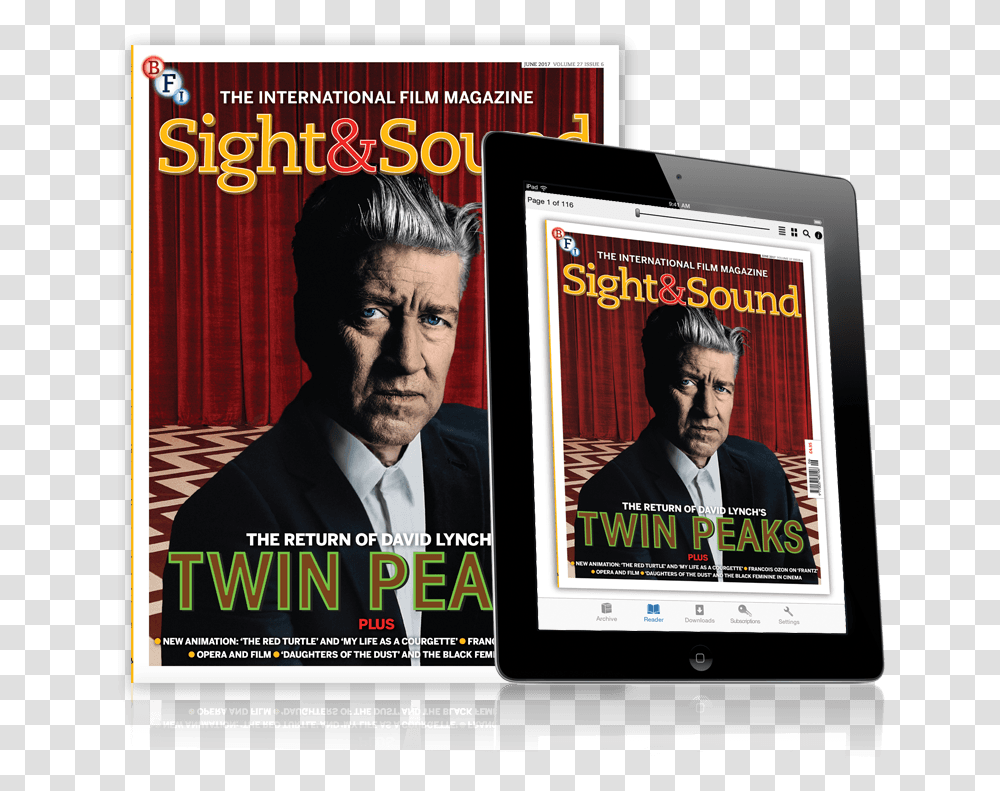 David Lynch Gentleman, Person, Advertisement, Poster, Flyer Transparent Png